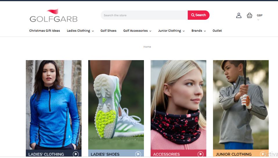 Golf, clothing line, stacey, interview, business 